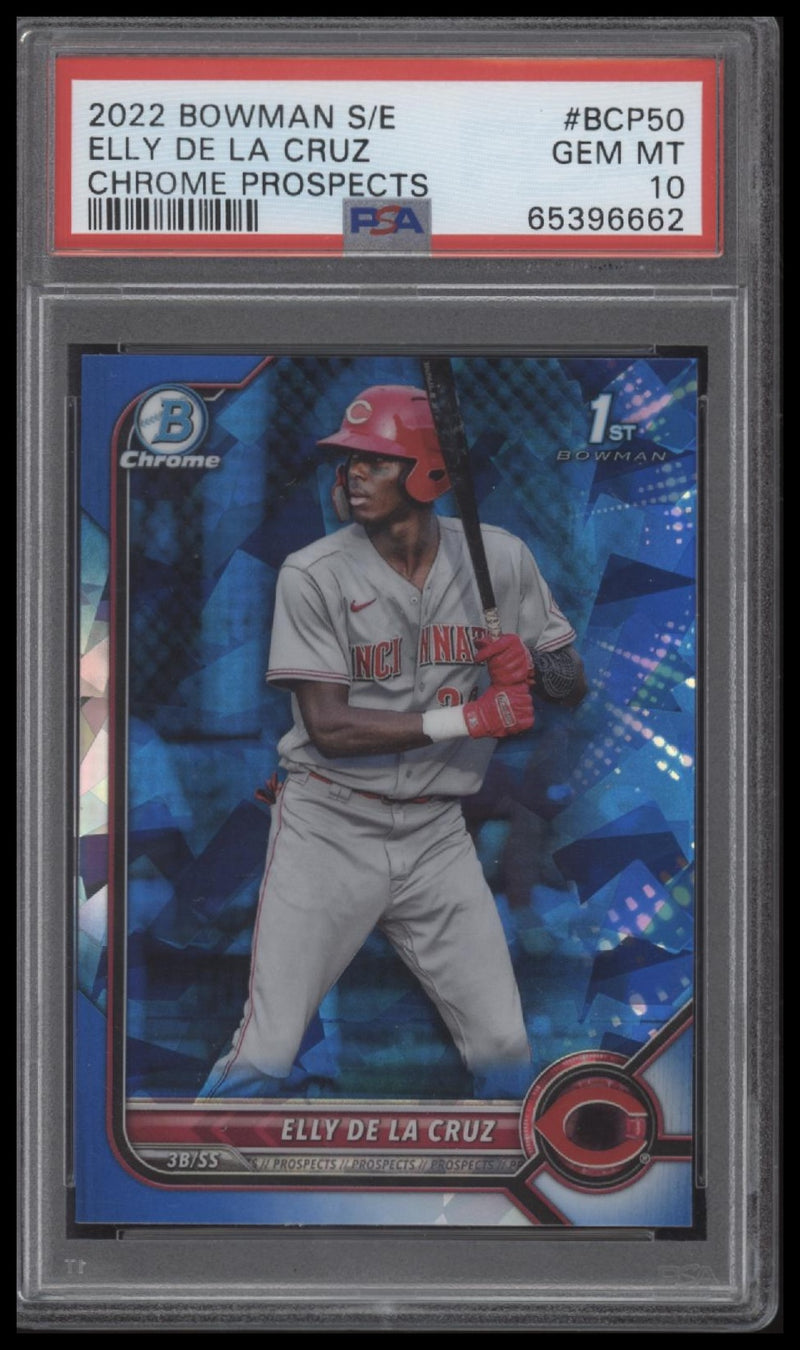 2022 Bowman Sapphire Edition Chrome